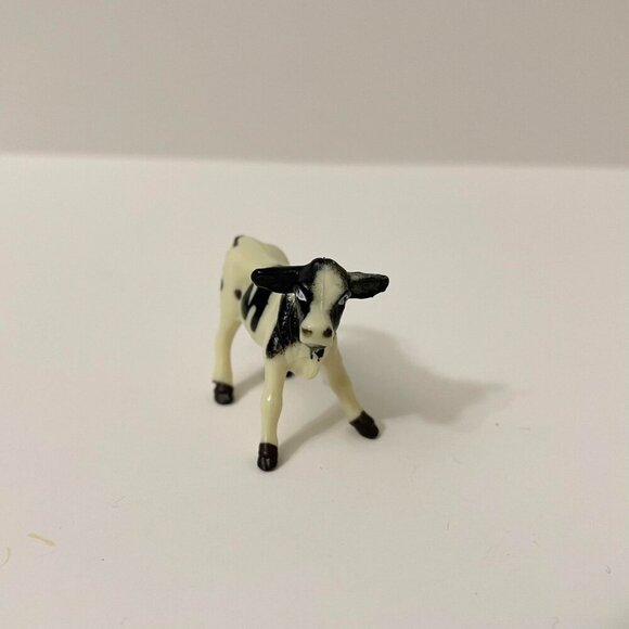 Lot of 3 ERTL Mini Animal Figures Cows and Horse - Picture 14 of 16